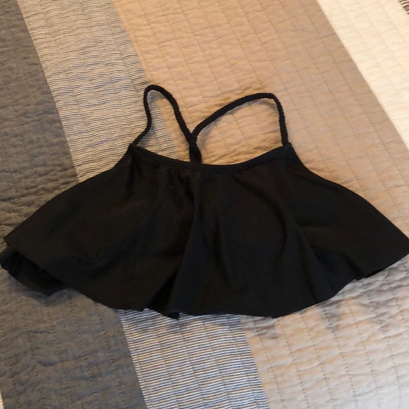 Old Navy Other - Tween black ruffle bikini top